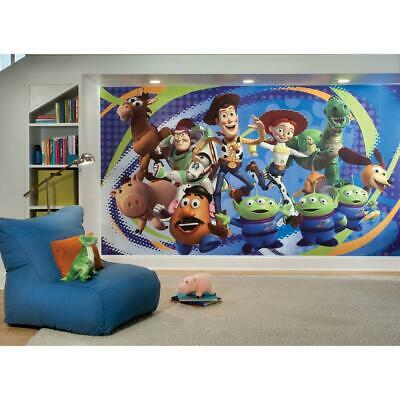 Wall Mural Wallpaper Decor Applique Strippable Toy Story 3 Prepasted 6x10.5 Ft
