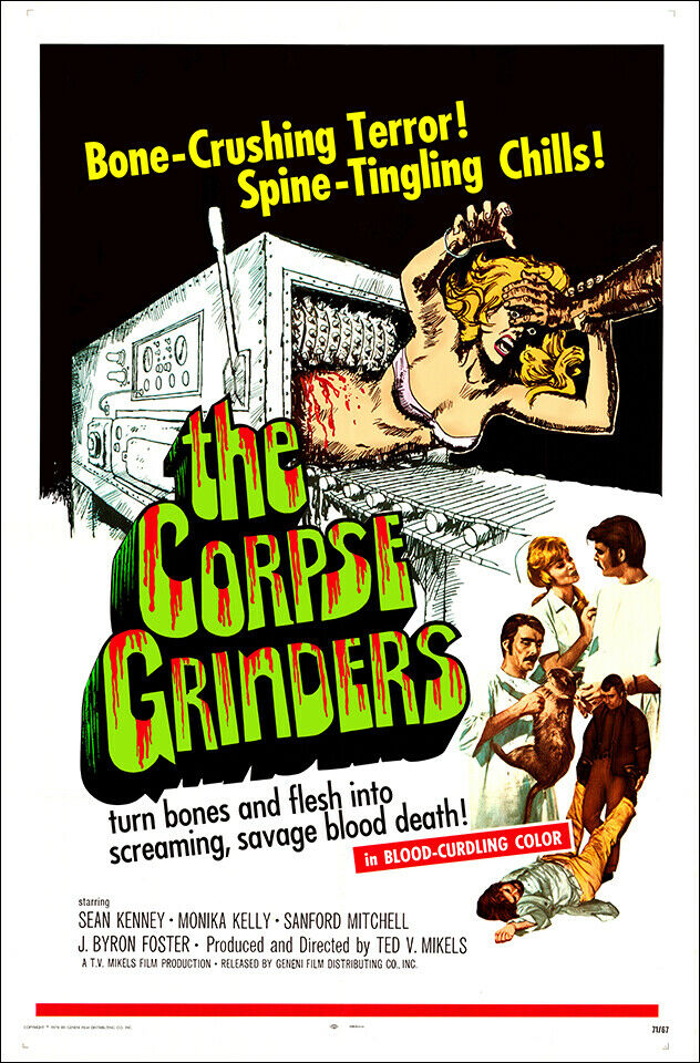 The Corpse Grinders (1971) Movie Poster Art Print 27x41