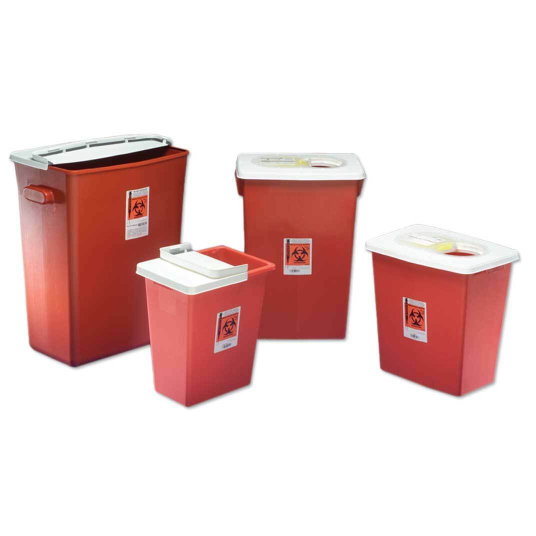 Sharps Collection Containers, 1 Quart, 1 Gallon, 2 Gallon, Or 5 Gallon