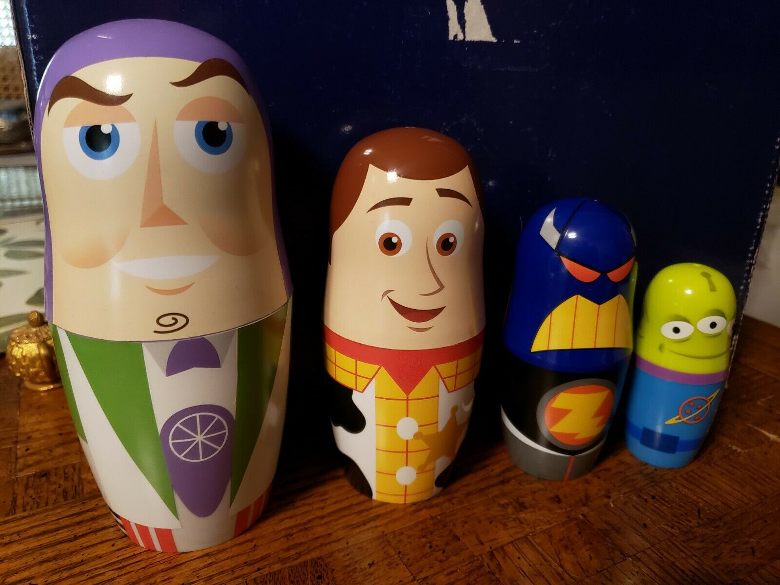 Disney Pixar Toy Story Nesting Dolls Set Of 4