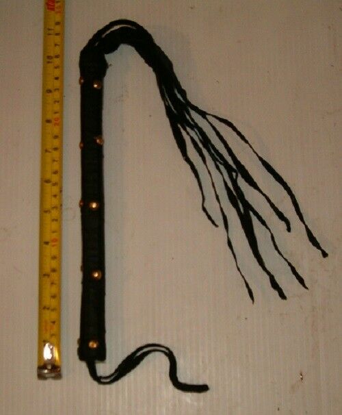 Brand New Leather Cat A Nine Whip ,horse Whip, Cattle Whip, Training Whip,etc.