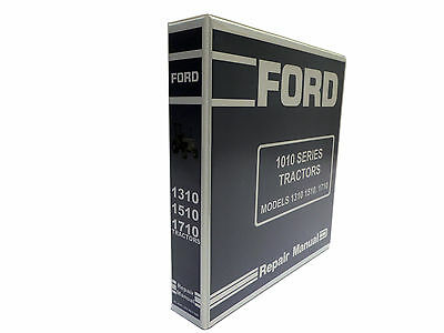 Ford 1310, 1510, 1710 Tractor Service Manual Repair Shop Book New W/binder
