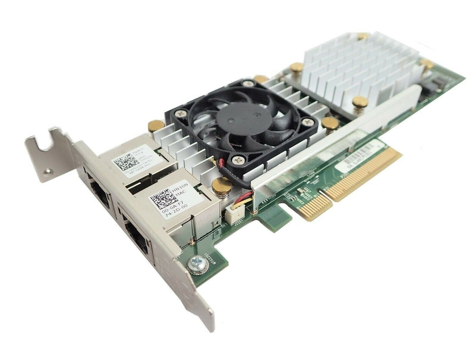 Dell Broadcom 57810s Dual Port 10gbase-t Converged Network Adapter Hn10n Low Pro