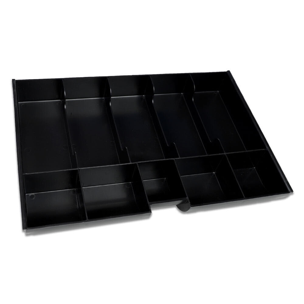 Mmf Industries Steelmaster Cash Tray | Black Color | Scratch & Chip-resistant