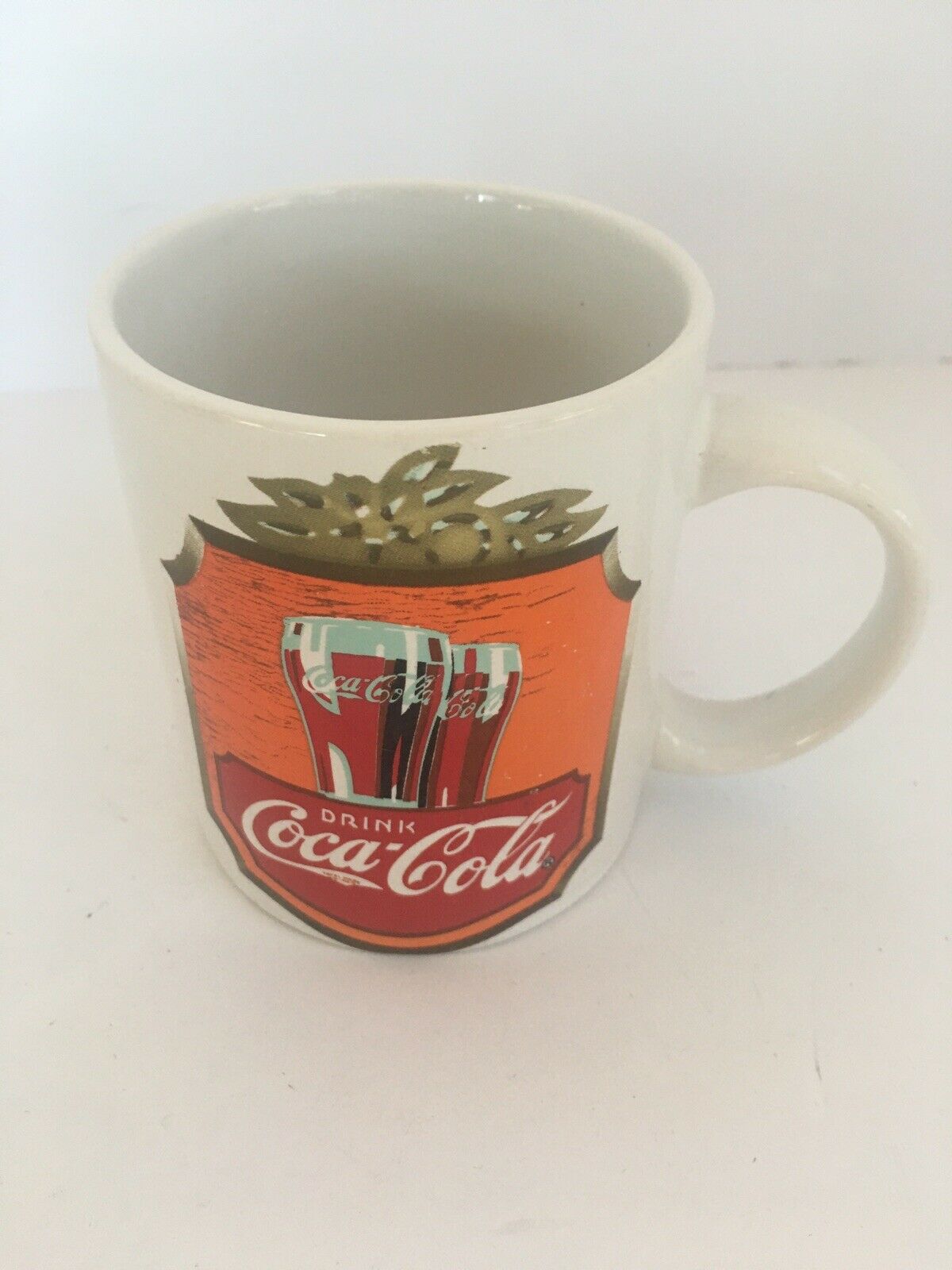 Vintage Coca Cola Mug 1996 Gibson