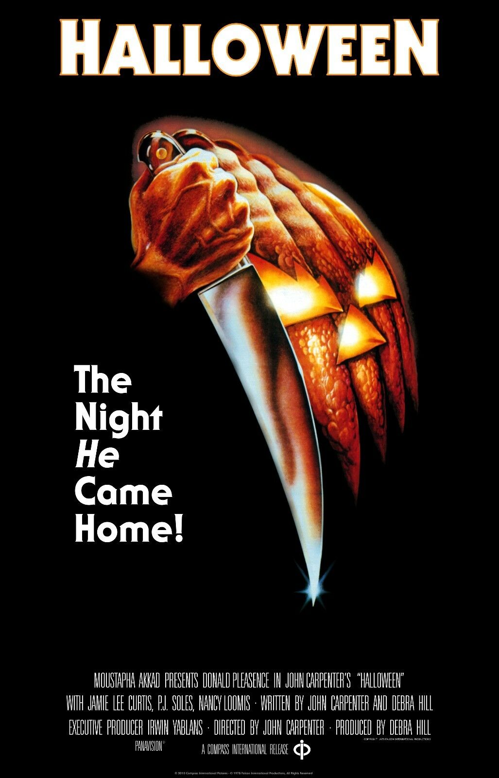 Halloween (1978) Movie Poster "the Night He Came Home" Michael Myers