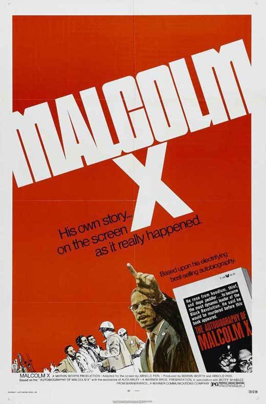 Malcolm X Movie Poster 27x40 James Earl Jones Ossie Davis John Ali Muhammad Ali