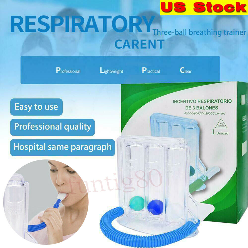 Incentive Spirometer Lung Exerciser Inspirometer Respiration Breathing Training