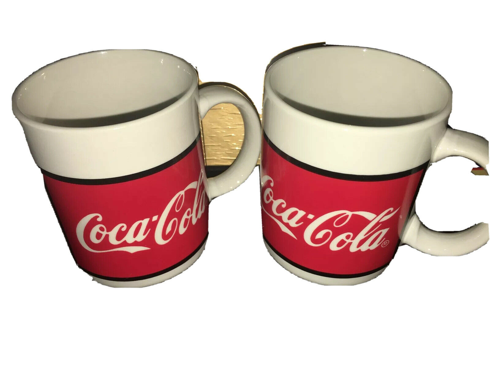 Coca -cola Coffee Mug Set Of 2 Very Nice!