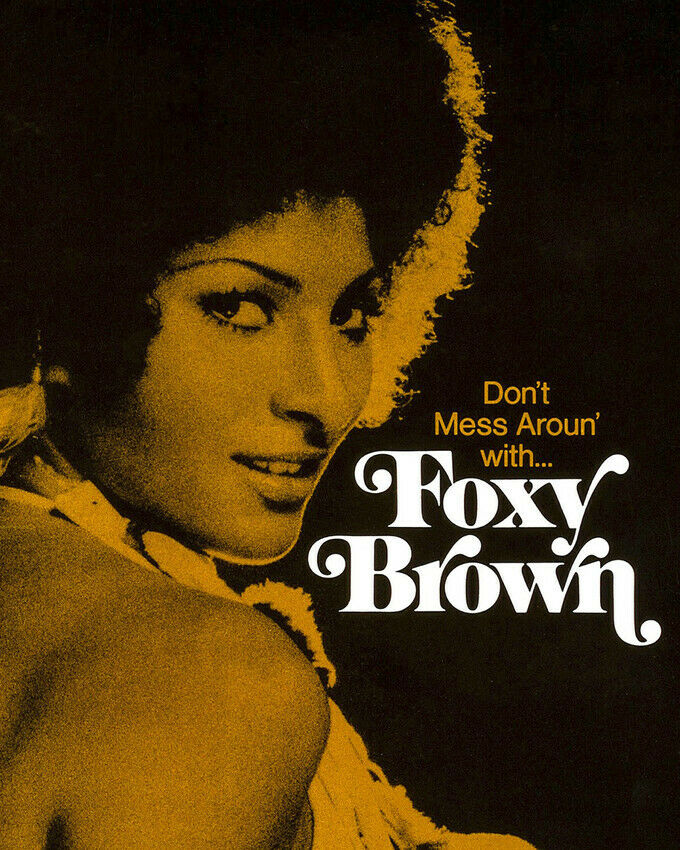 Foxy Brown Pam Grier Movie Poster Art 24x36 Poster