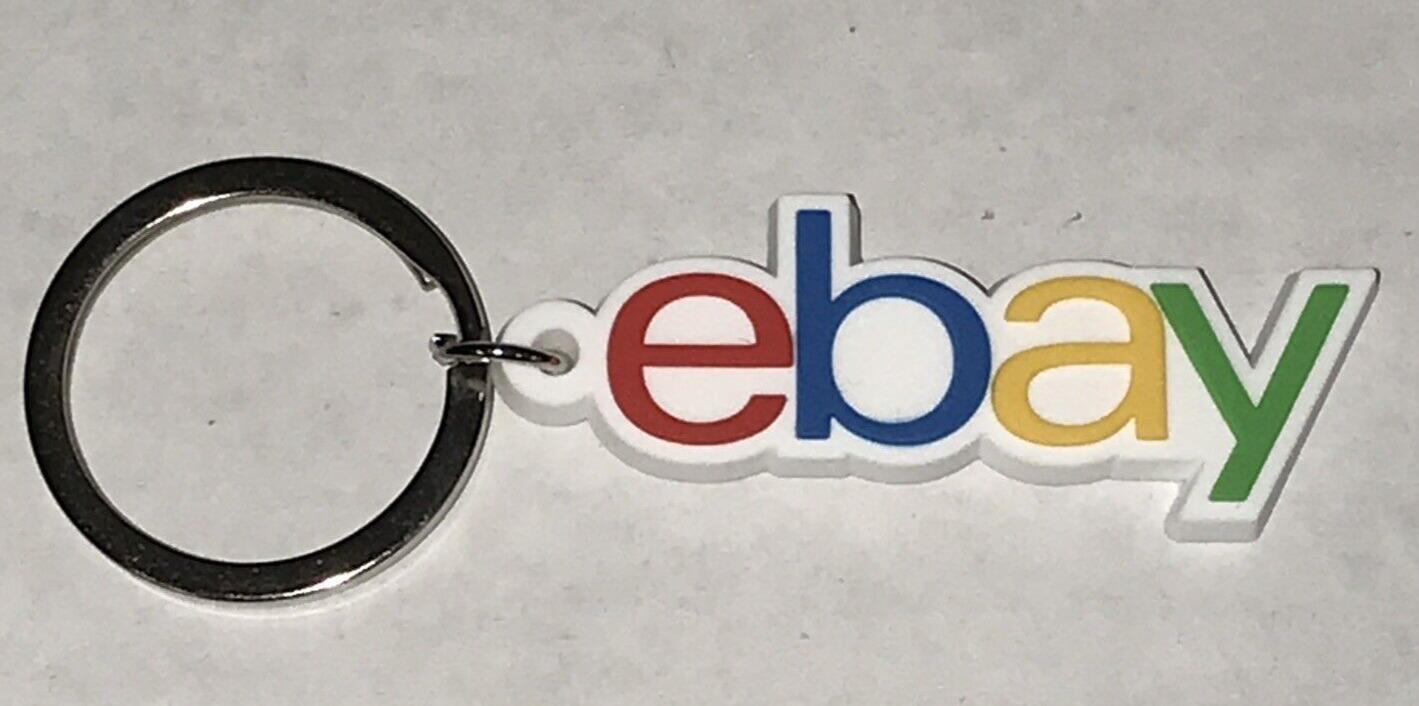Ebay Open 2022 Official Keychain Key Tag Color Logo Keyring Fob Charm Pendant