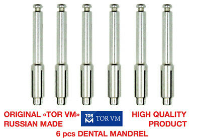 6pcs Dental Mandrel Soflex Type Flexi Discs Fit Ra Shank For Polishing Discs